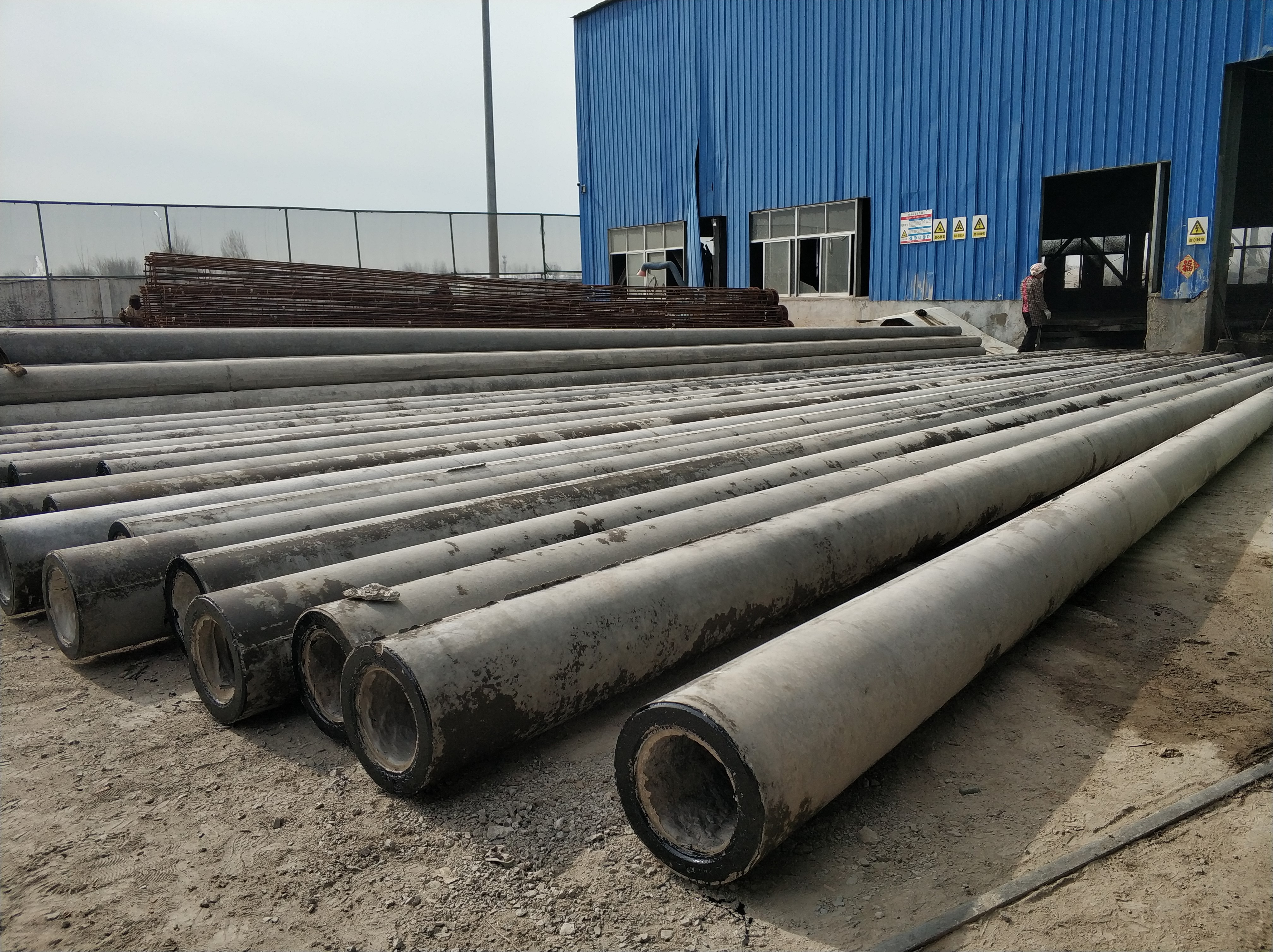 21米水泥電線桿正確焊接的方式